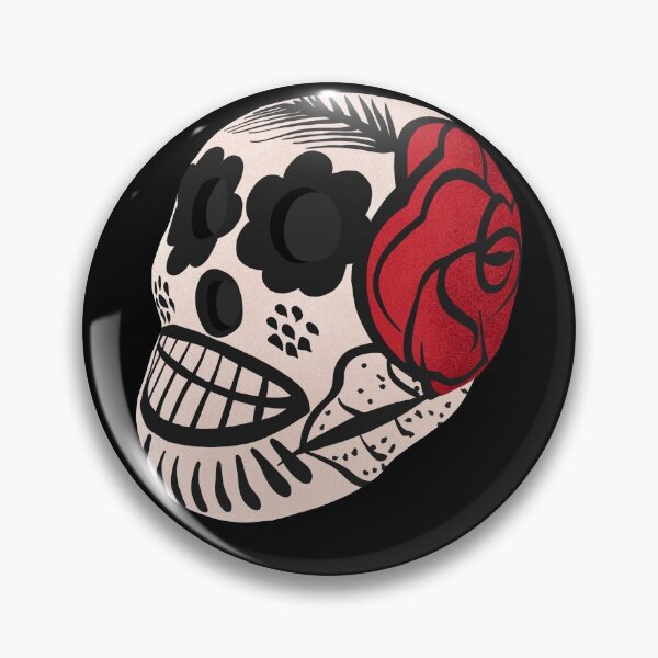 Item preview, Calavera Skull Rose designed and sold by twinklestrokes.
