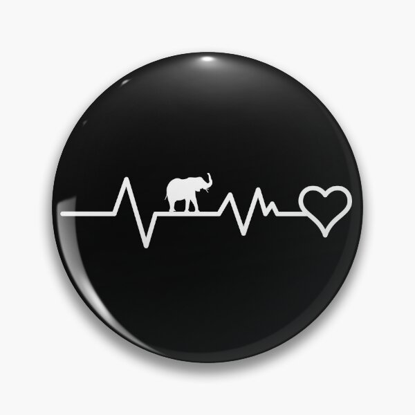 Item preview,  Elephant frequency ,Elephant Heartbeat , Gift For Elephant Lovers designed and sold by MoMasry.