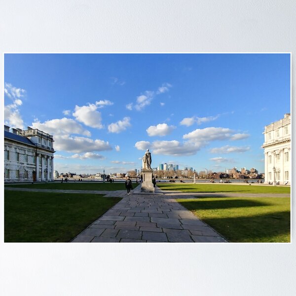 Item preview, The Royal Naval College Greenwich London canary wharf designed and sold by am-mantilla2156.