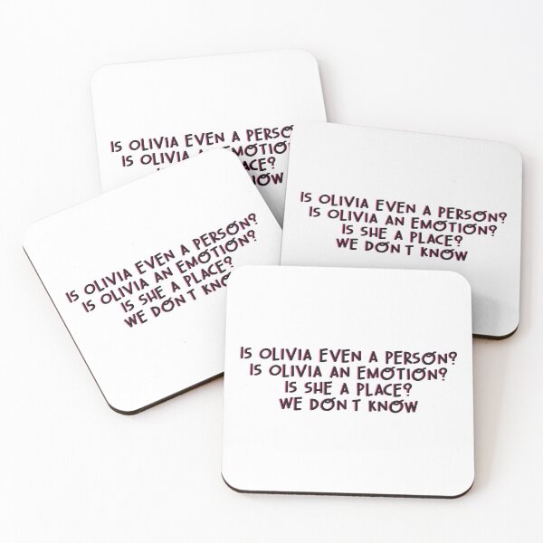 Item preview, Is Olivia even a person? designed and sold by RafaTakami.