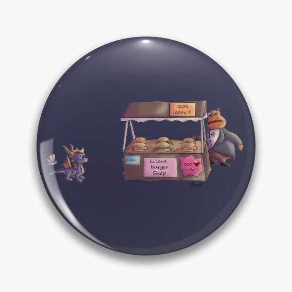Item preview, Moneybag's Lizard Burger shop designed and sold by floravola.