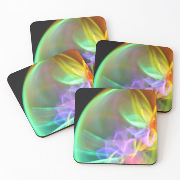 Item preview, Neon flowers in bubble designed and sold by MagicalBrtakins.