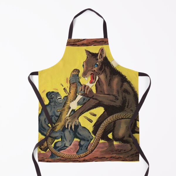 Item preview, Giant Rat vs Ape - vintage pulp comic designed and sold by Vintage Designs +.