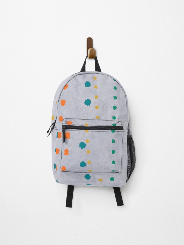 Thumbnail 1 of 3, Backpack, Color Dots designed and sold by designedbyjamie.