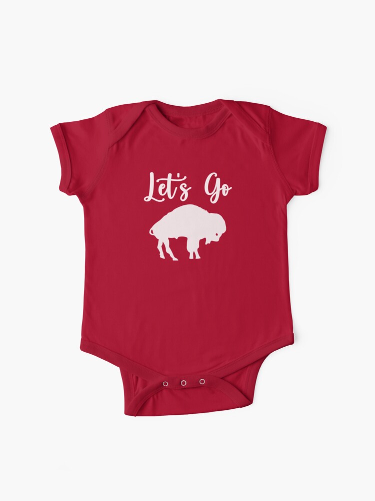 Let's Go Buffalo (tailgates, Wings, Bills Mafia, Shout Song) Baby Bodysuit