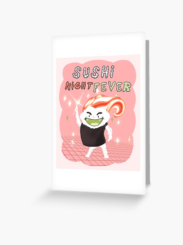 Sushi Birthday Card - Sushi Lover Card - Sushi Greeting Card - Sushi Gifts  - Just Roll With It Zip Pouch