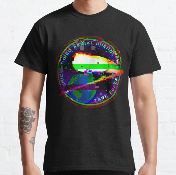 Unidentified Aerial Phenomena Task Force (UAPTF) Tic Tac - GLITCH Classic T-Shirt