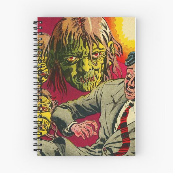Item preview, Creepy shrunken heads - vintage pulp comic designed and sold by Vintage Designs +.