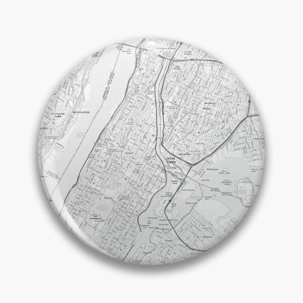 Item preview, Central Park, NY Topographical Map Black & White designed and sold by PGHPhotoCo.
