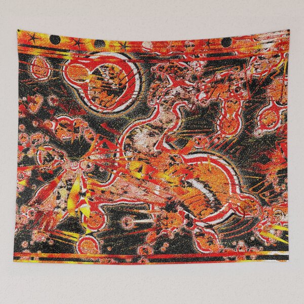 Item preview, fire maze mosaic designed and sold by April soto.