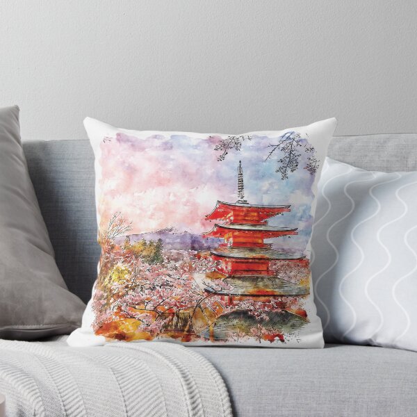 Item preview, Chureito Pagoda Japan designed and sold by ZodesignArt.