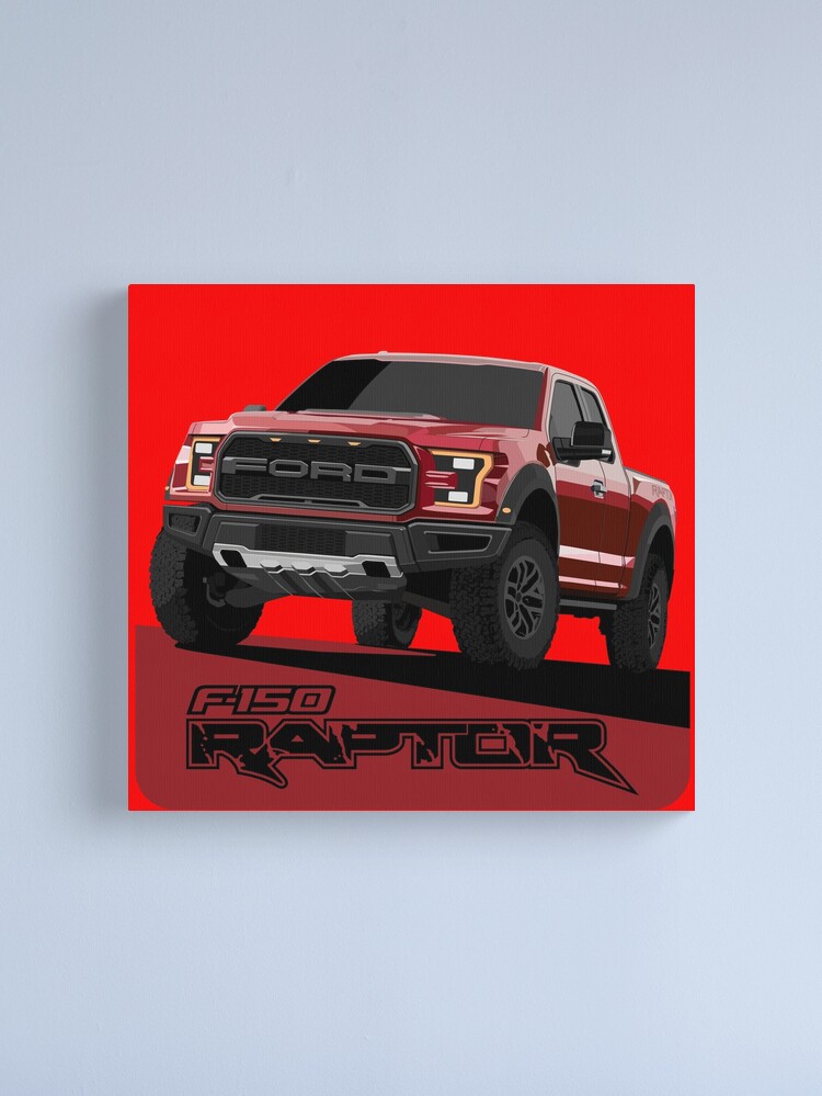  Regalo para fanáticos, arte de lienzo de Ford Raptor, pintura  abstracta de Ford Raptor, arte de pared de Ford, regalo para fanáticos de  Ford : Hogar y Cocina