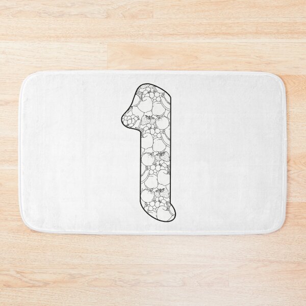 Item preview, Number 1- Fruity Print sticker designed and sold by Fruit-Tee.
