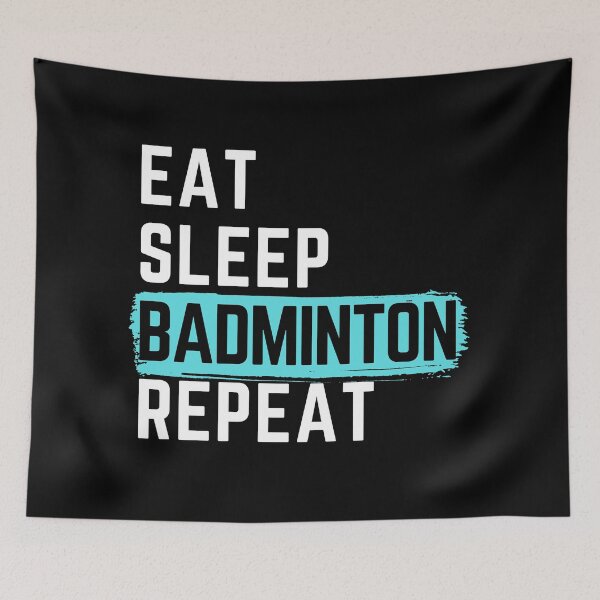Item preview, Eat Sleep Badminton Repeat  designed and sold by m95sim.