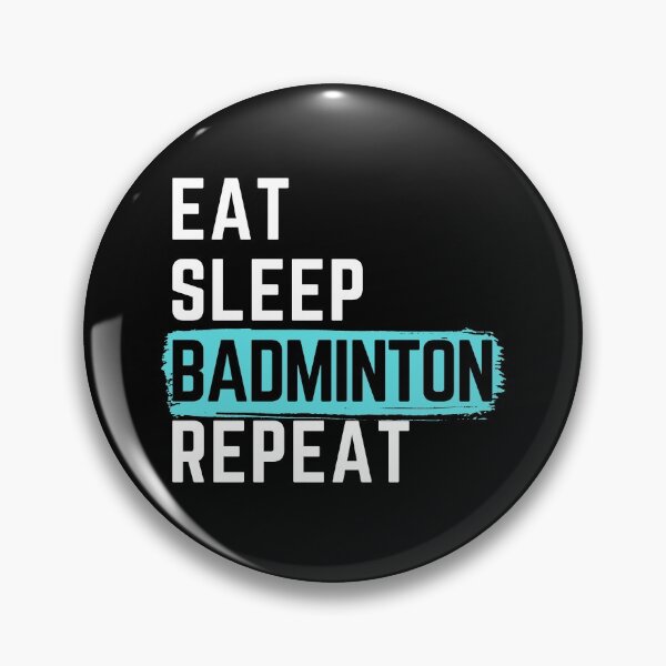 Item preview, Eat Sleep Badminton Repeat  designed and sold by m95sim.
