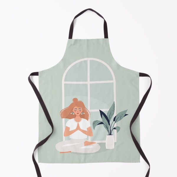 Item preview, Blonde Woman Sitting Lotus Position By Window designed and sold by paradiskt.