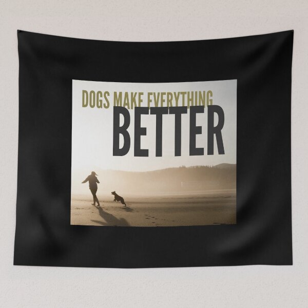 Item preview, 'DOGS MAKE EVERYTHING BETTER' COLLECTION designed and sold by JRM Tees & More Store.