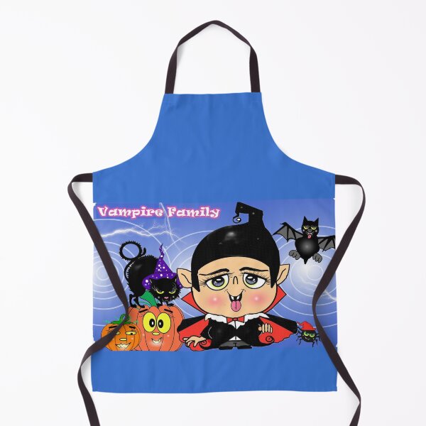 Item preview, Vampire family - bat , black cat and vampire designed and sold by Shirley cute art .