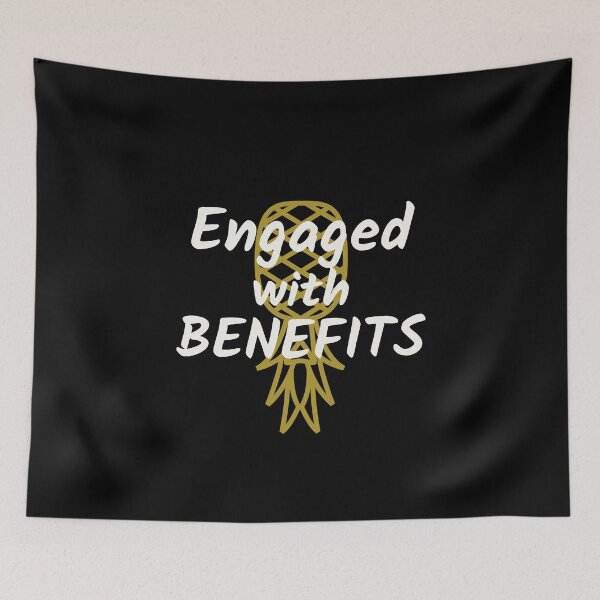 Item preview, Engaged With Benefits Swinger Design for Couples designed and sold by MixedBagMerch.