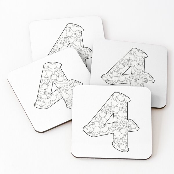 Item preview, Number 4- Fruity Print sticker designed and sold by Fruit-Tee.