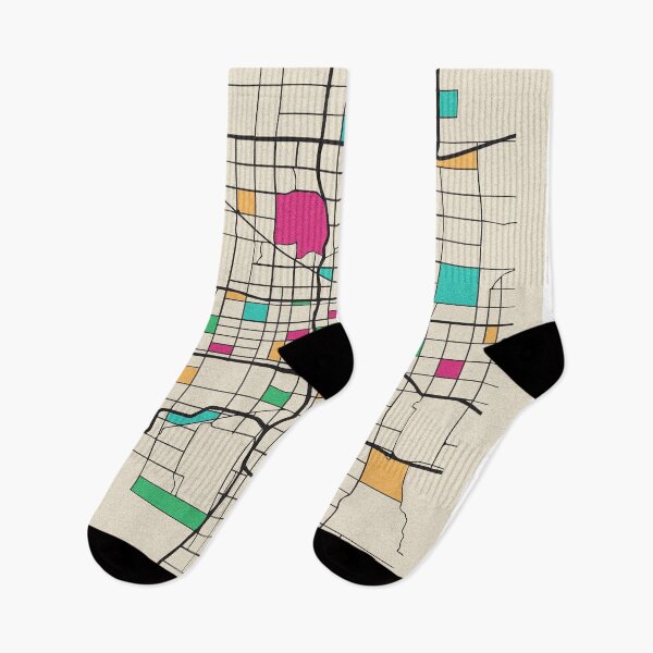 Item preview, Oklahoma City, USA Street Map designed and sold by A Deniz Akerman.