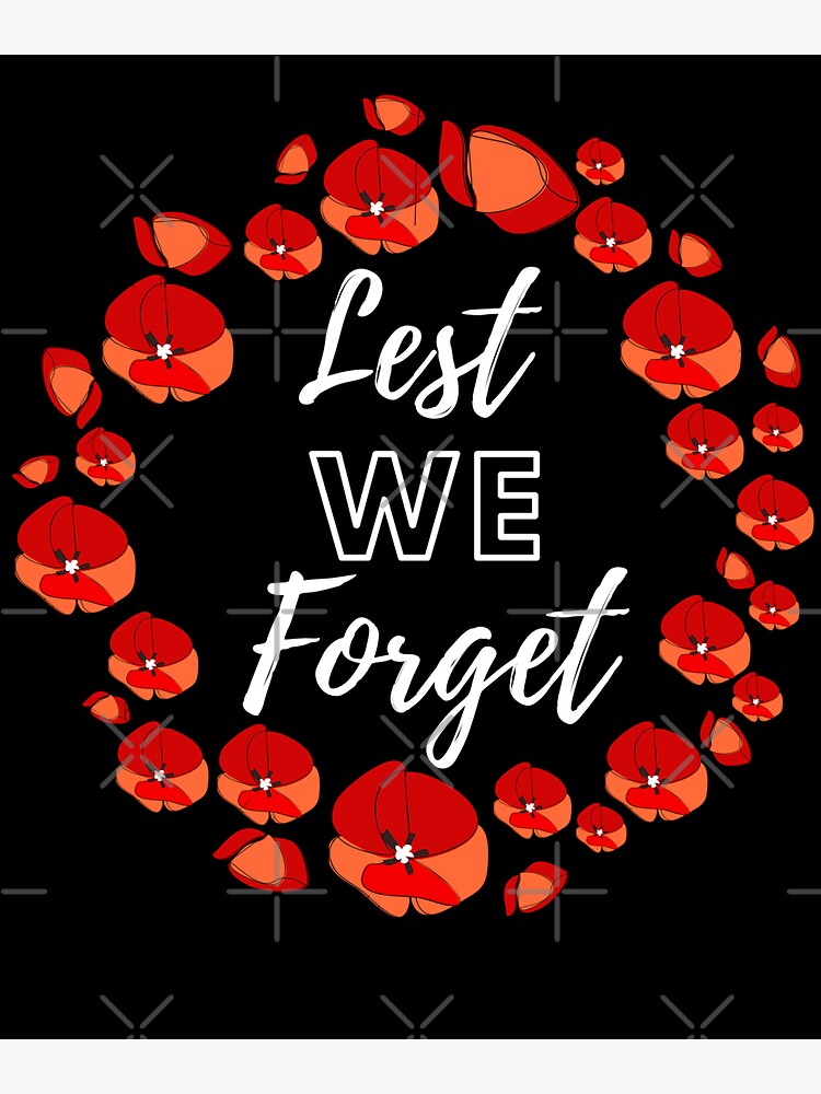 Discover Lest We Forget. Remembrance Day 2020 Sticker
