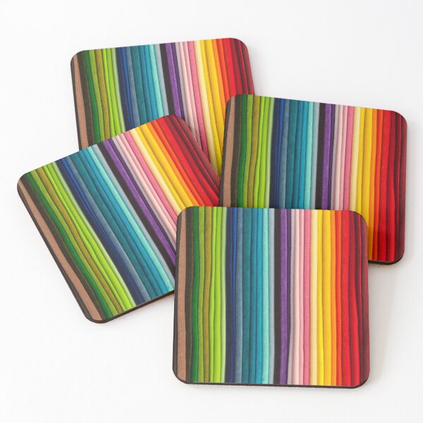 Item preview, Colorful Layers of Fabric Pattern designed and sold by luchik-and-co.