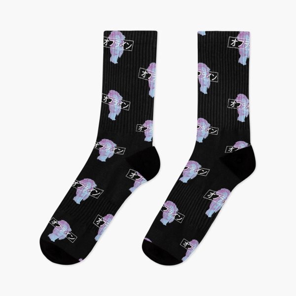 Item preview, Glitch Japanese Retrowave Synthwave Vaporwave designed and sold by ghost888.