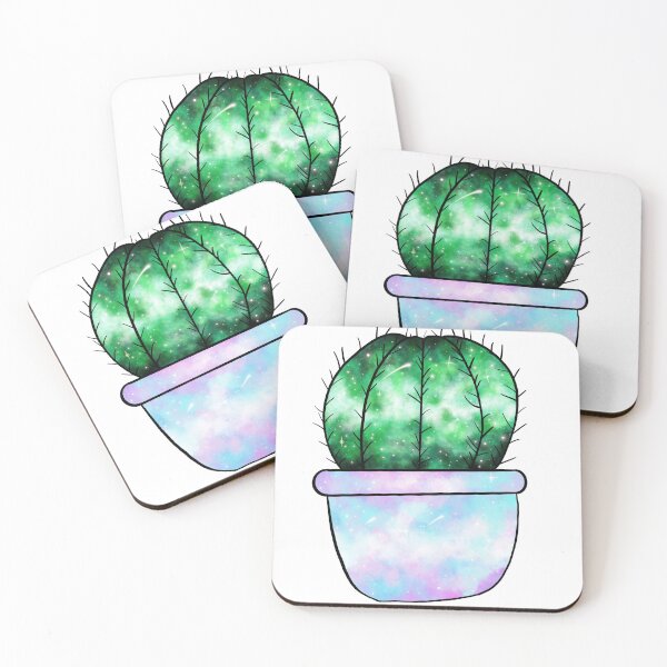 Item preview, Galaxy Cactus 3 designed and sold by BittyKittyNeko.