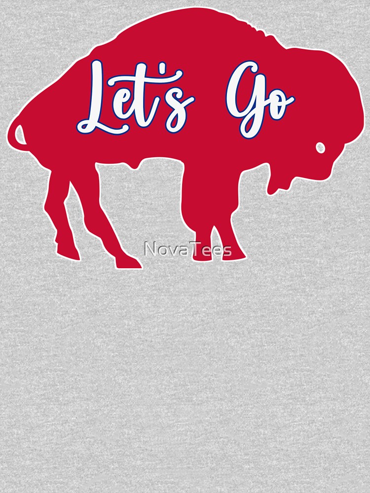 let's go buffalo Kids Pullover Hoodie for Sale by NovaTees