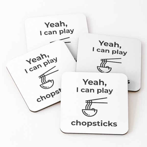 Item preview, I can play Chopsticks designed and sold by passiveisopod.