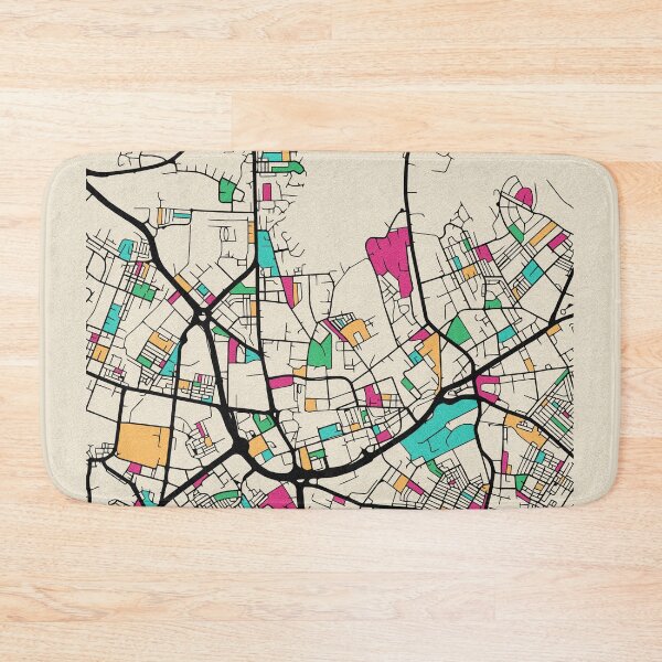 Item preview, Oldham, England Street Map designed and sold by A Deniz Akerman.