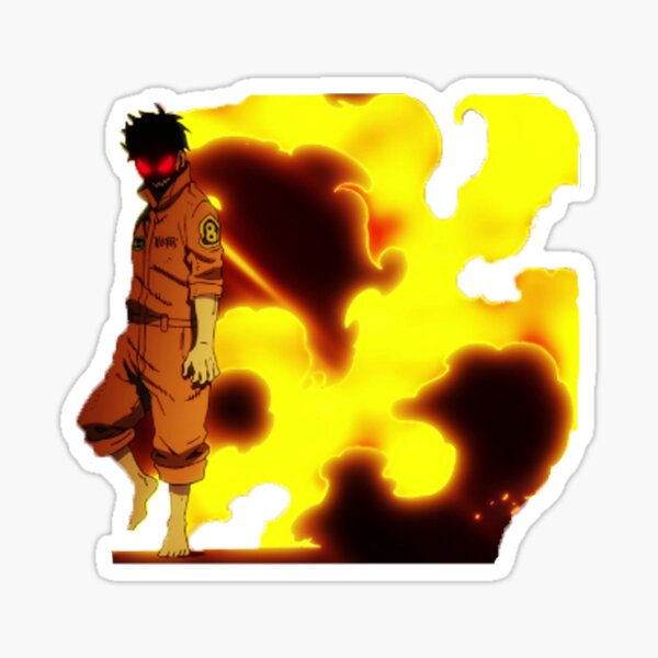 Fire Force Shinra Sticker