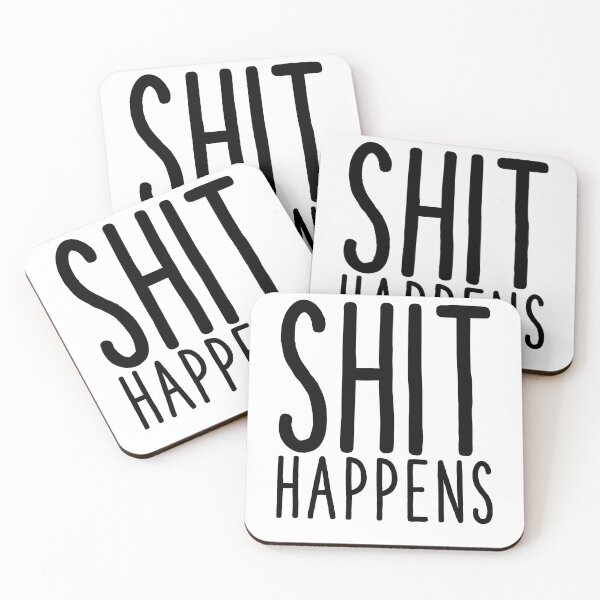 Item preview, Shit happens designed and sold by Moinoo.