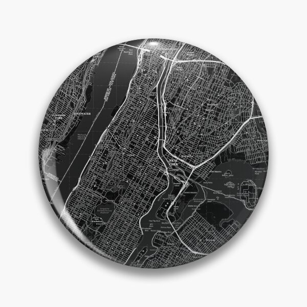 Item preview, Central Park, NY Topographical Map Black designed and sold by PGHPhotoCo.
