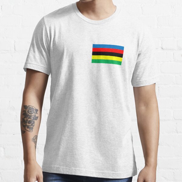 Cycling Stripes - World Champion Jersey colors Active T-Shirt for Sale by  Seanmeyer