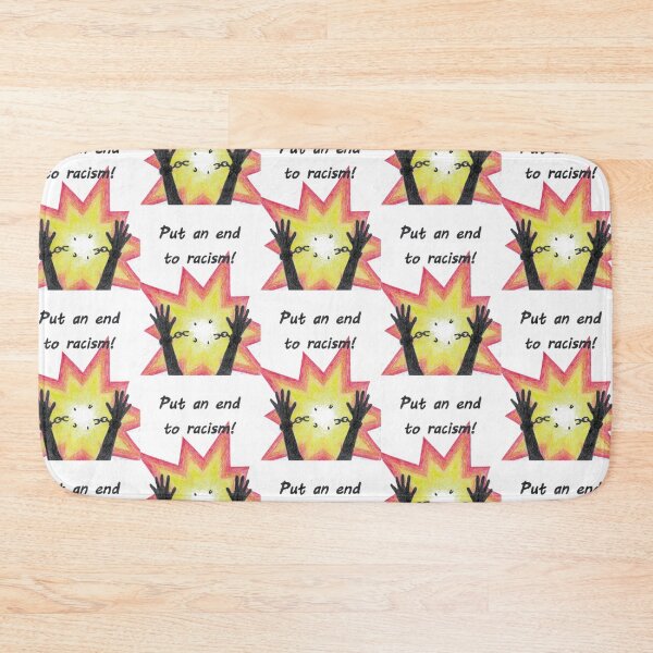 Item preview, Racism_put an end to racism! designed and sold by Zimart.