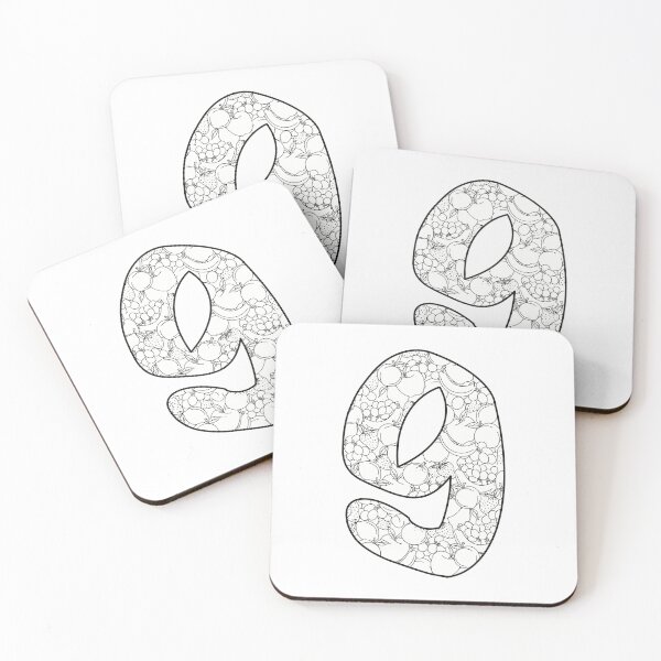 Item preview, Number 9- Fruity Print sticker designed and sold by Fruit-Tee.