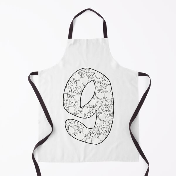 Item preview, Number 9- Fruity Print sticker designed and sold by Fruit-Tee.