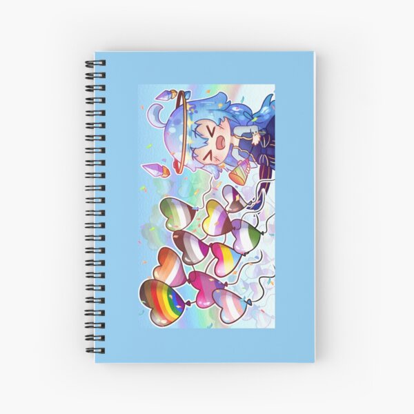 AeEmoji Pride Banner Spiral Notebook
