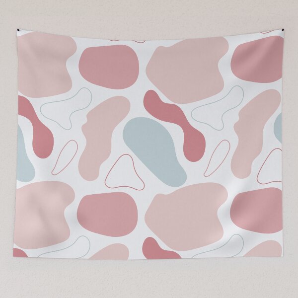 Item preview, Abstract Liquid Pastel Color Shapes Pattern designed and sold by Aysel's Designs.