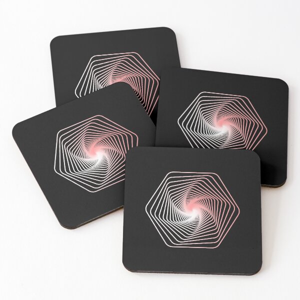 Item preview, Red Hexagon designed and sold by Univarz Designs.