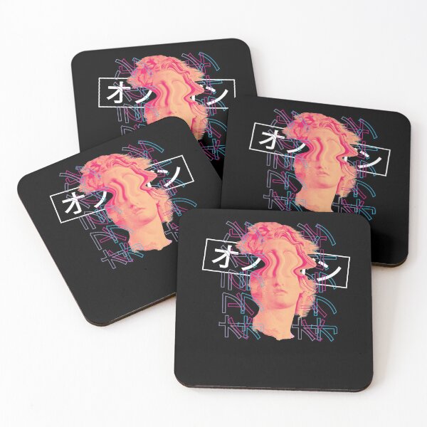 Item preview, Japanese Glitch Retrowave Synthwave Vaporwave designed and sold by ghost888.