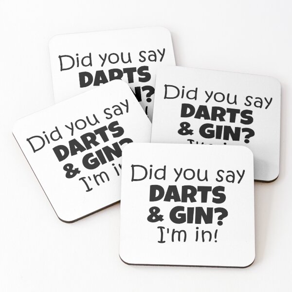 Item preview, Did you say darts and gin designed and sold by TheGreenGoat.