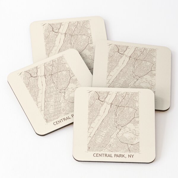 Item preview, Central Park, NY Topographical Map Vintage designed and sold by PGHPhotoCo.