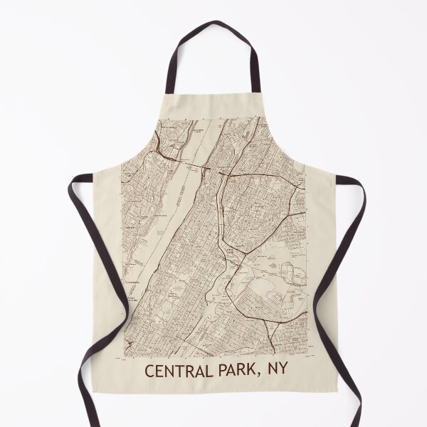 Item preview, Central Park, NY Topographical Map Vintage designed and sold by PGHPhotoCo.