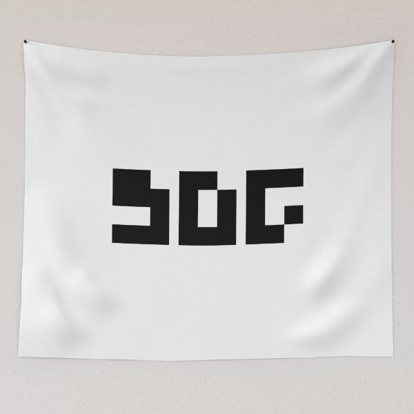 Item preview, Pixelated SDG - Soli Deo Gloria designed and sold by HalpinDesign.