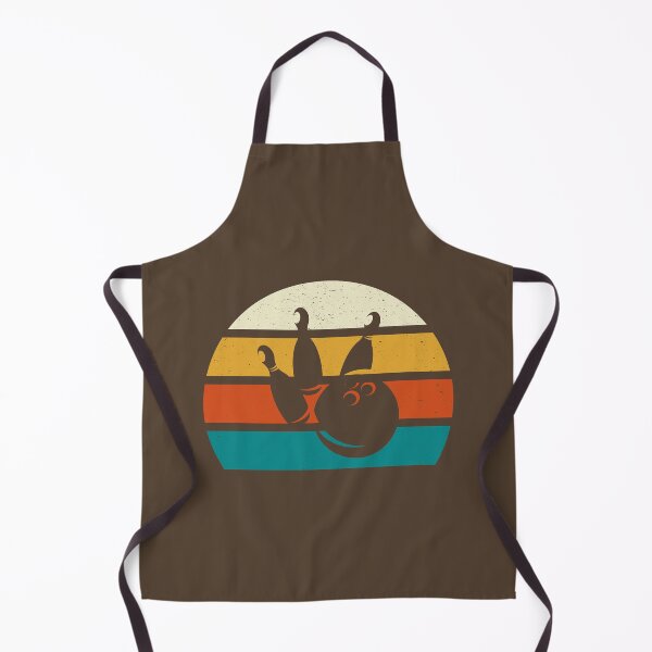 Item preview, Retro sunset vintage bowling designed and sold by Statim.
