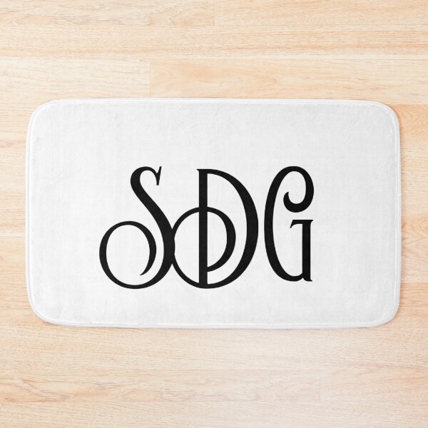 Item preview, Fancy SDG - Soli Deo Gloria designed and sold by HalpinDesign.