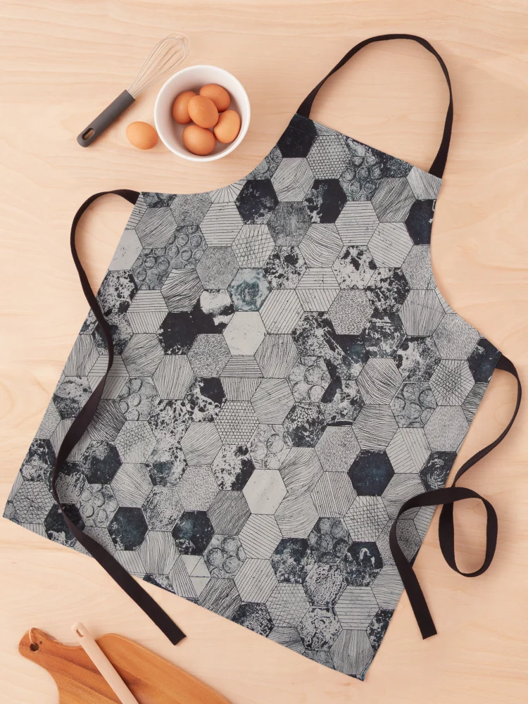Thumbnail 1 of 6, Apron, Octagonal Pattern designed and sold by customgiftstore.